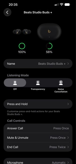 Beats Studio Buds+ black/gold