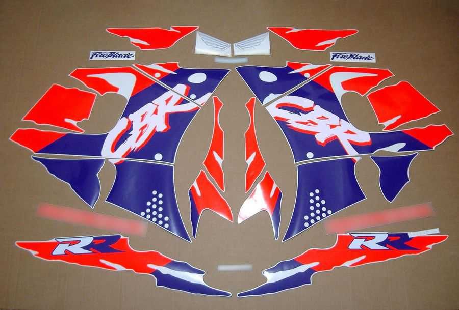 Стикери Honda CBR 900RR Fireblade лепенки хонда цбр 900 rr рр sc28