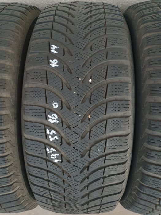 Зимни гуми 4 броя MICHELIN Alpin A4 195 55 R16 дот 1614