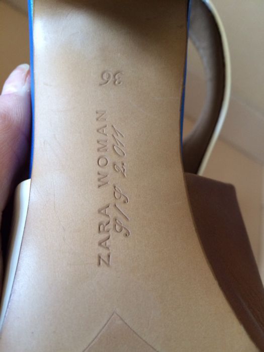 Sandale Zara 36 piele naturala noi