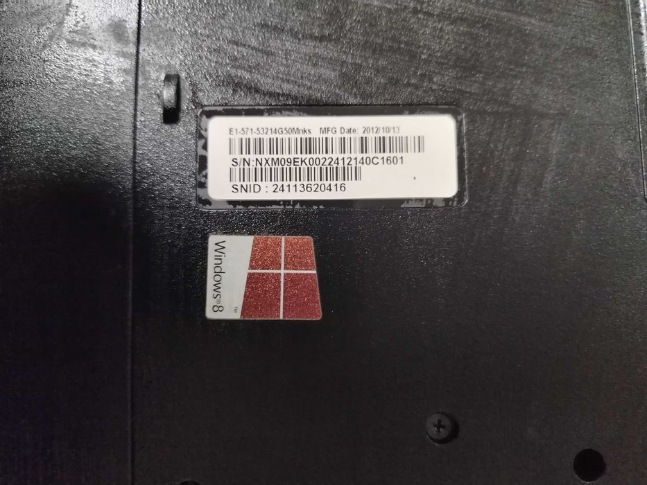 продава лаптоп acer aspire I5///15,6 дисплеи/модел 3210M.