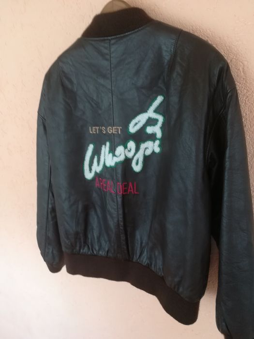 Geaca piele bărbați Real mărimea S