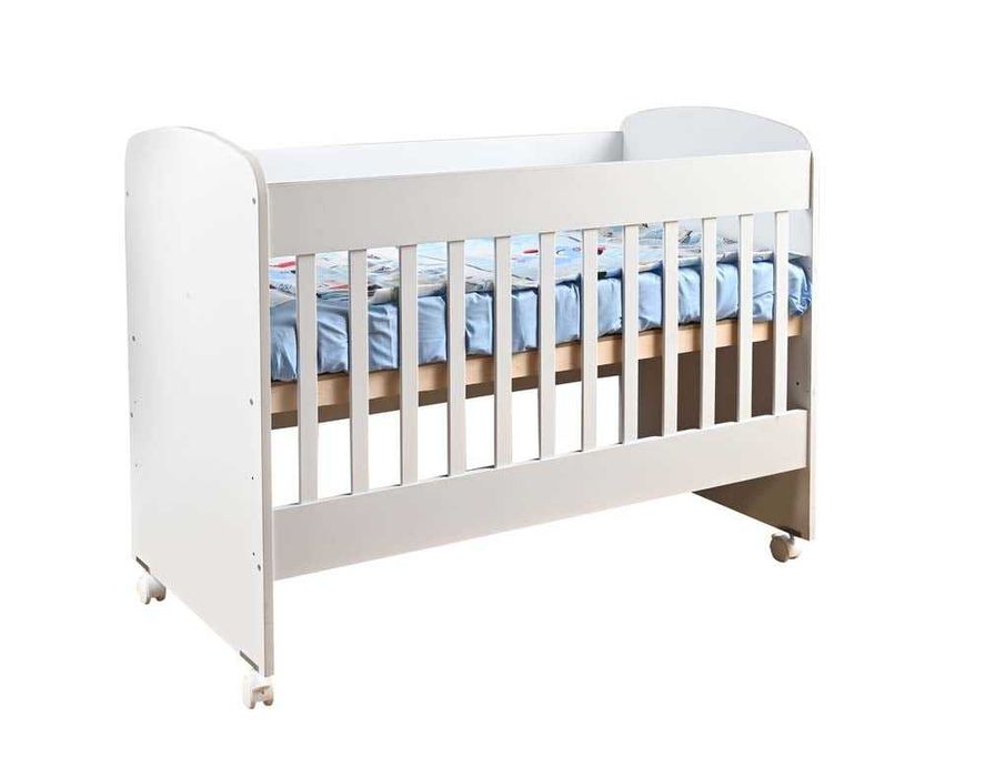 Бебешко легло/креватче с колела + матрак Magniflex Pier Cardin