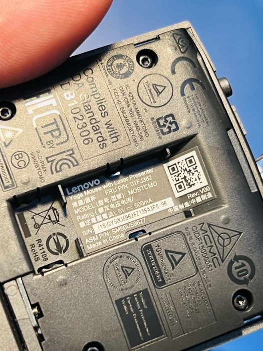 Mouse Lenovo Yoga Wireless/Bluetooth