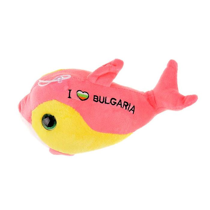 Сувенирна плюшена играчка - Плюшен делфин в два цвята
