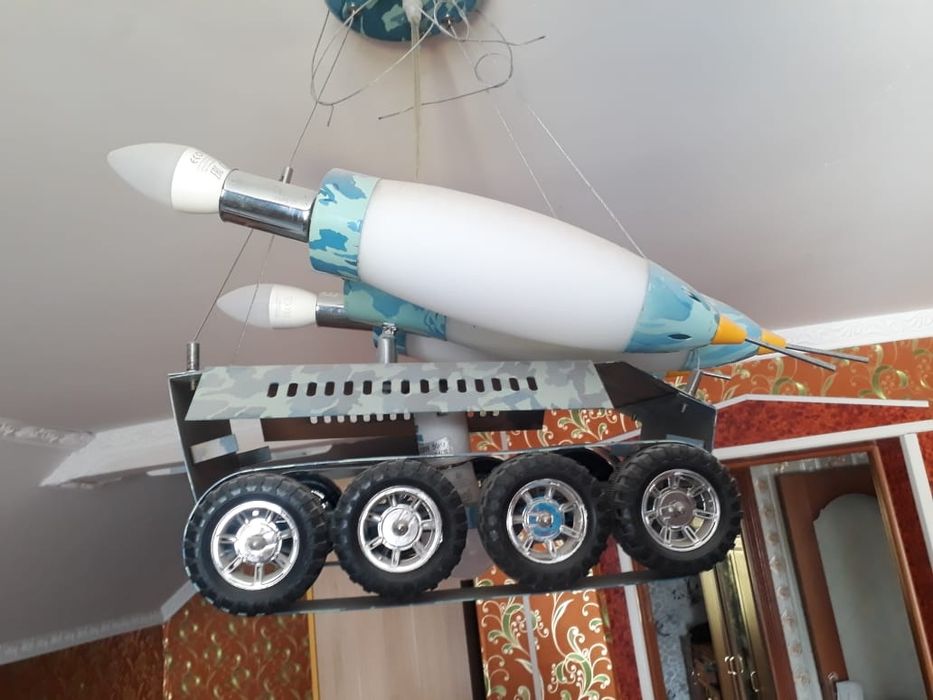 Детский  люстра  ТАНКА