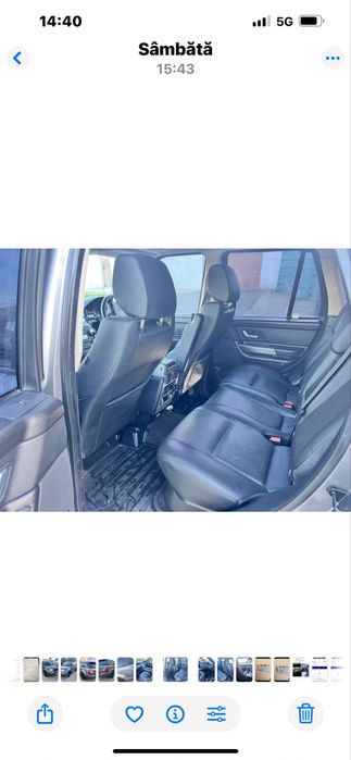 Vand RANGE ROVER sport 2007