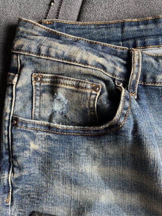 AMIRI :Varsity ripped jeans(УНИВЕРСАЛНИ)