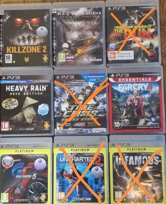 Игры на SonyPlayStation3