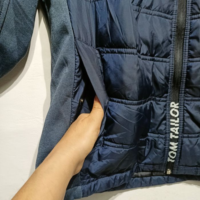 Jachetă hibrid matlasată Tom Tailor mărimea XXL Bust 62 cm