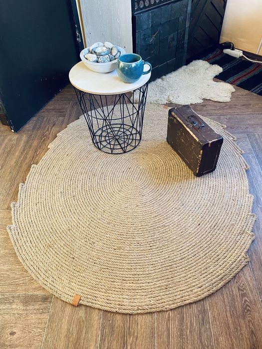 Ръчно изработен килим, юта!