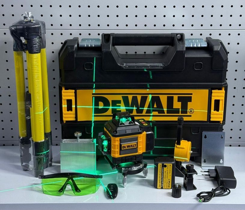 Лазерный уровень зелённый луч