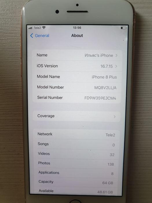 iPhone 8+ plus 64GB
