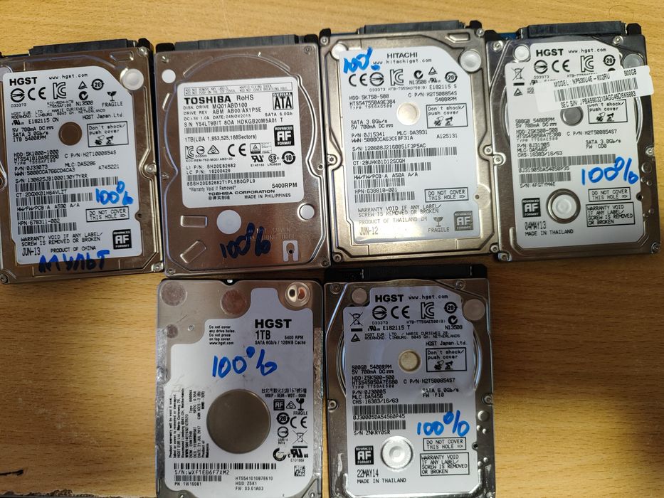 Жёсткий диск на ноутбук 2.5 дюйма