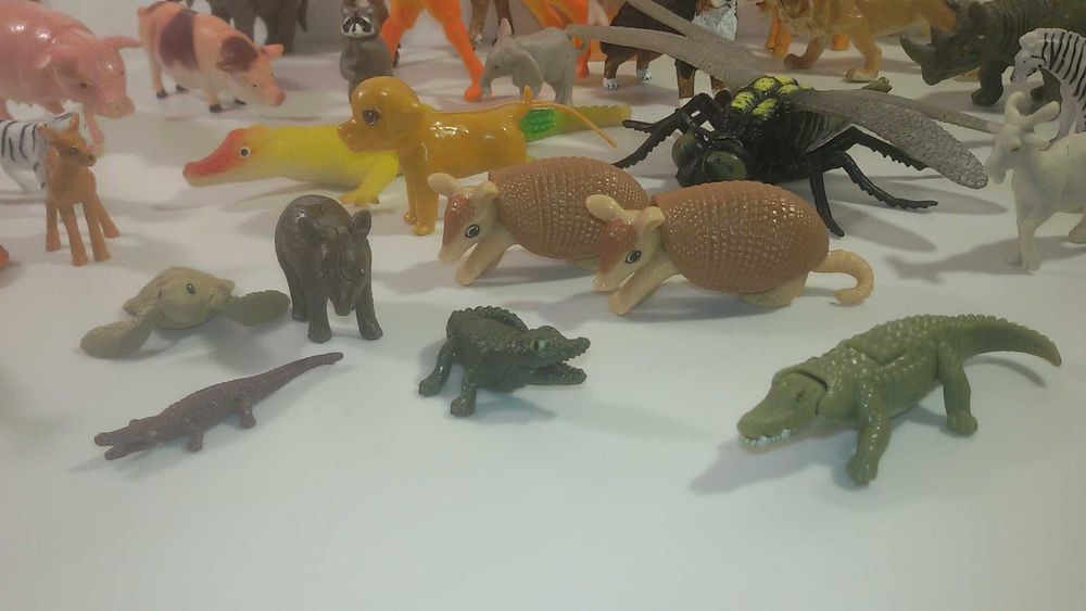 Лот пластмасови/гумени животни, анатомично-коректни