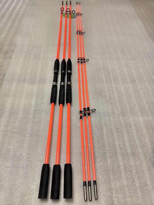 SET 3 Lansete FIBRA PLINA 3.0m WindBlade