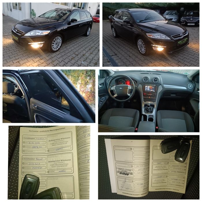 Ford Mondeo 2.0 Tdci 140 cp Euro 5 Titanium 2 seturi Roti Service complet la zi / Funcționează și arată ca nouă/ Garanție/ Rate