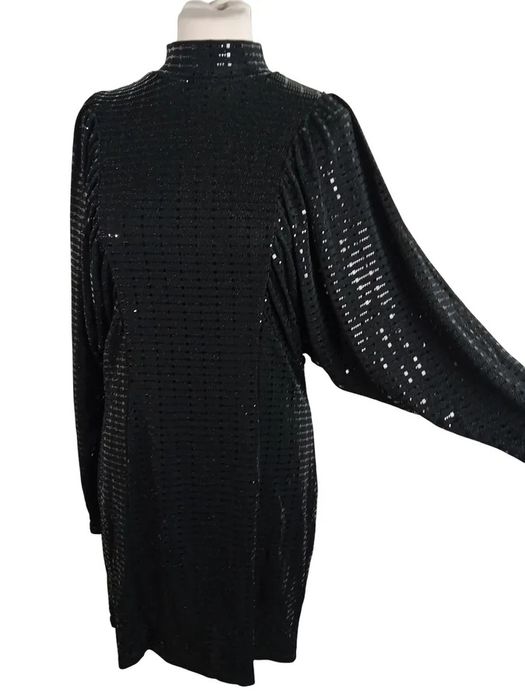 Парти черна рокля H&M