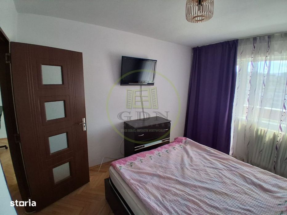 Inchiriere ap. cu 3 cam., 72 mp. + parcare, Manastur