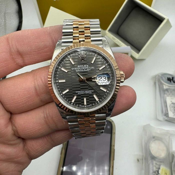 rolex datejust 36/41mm двуцветен