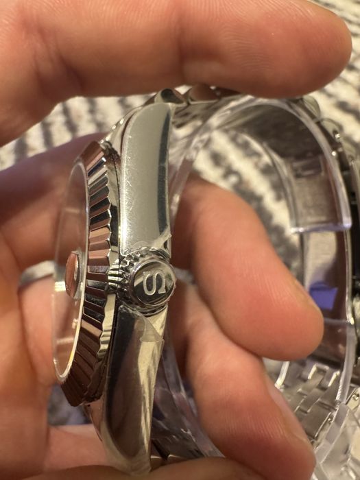 Seiko Mod Datejust Olive Green