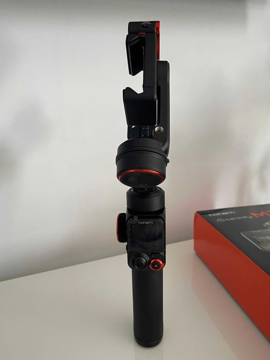 Kit Stabilizator de imagine Hohem iSteady M7, Rotire 360°, Autonomie 12 ore, 3200mAh, Negru