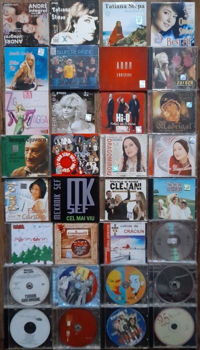 Cd muzica rock , disco , pop Romania