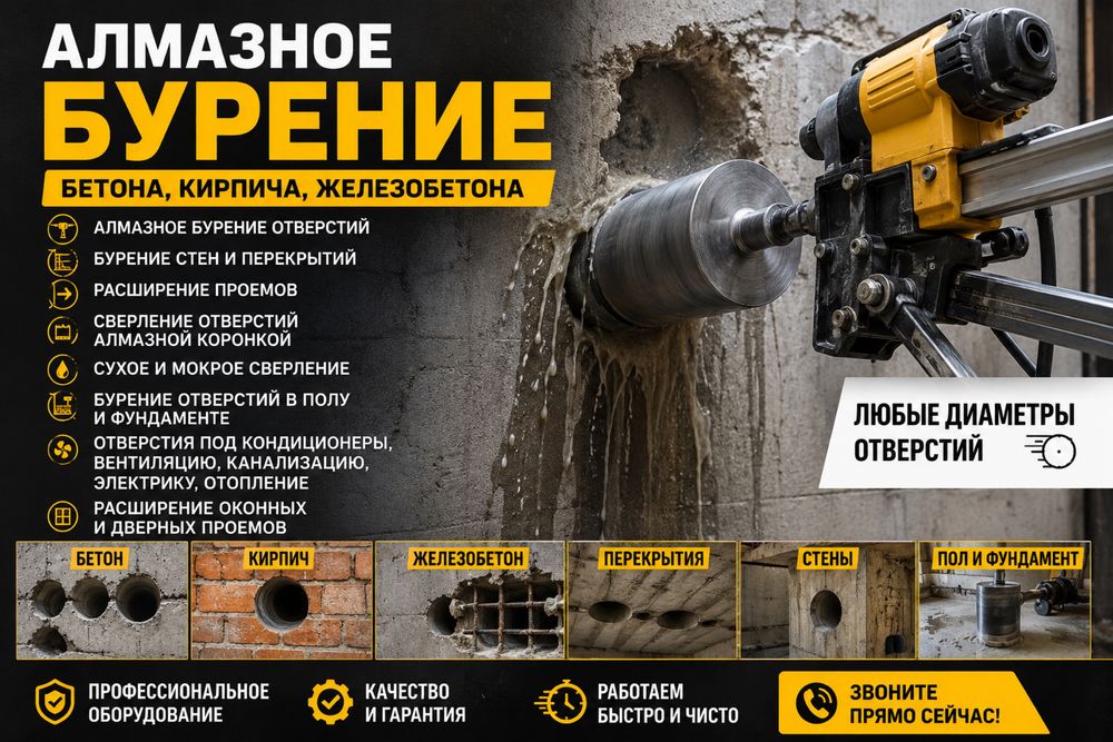 Алмазный сверление
