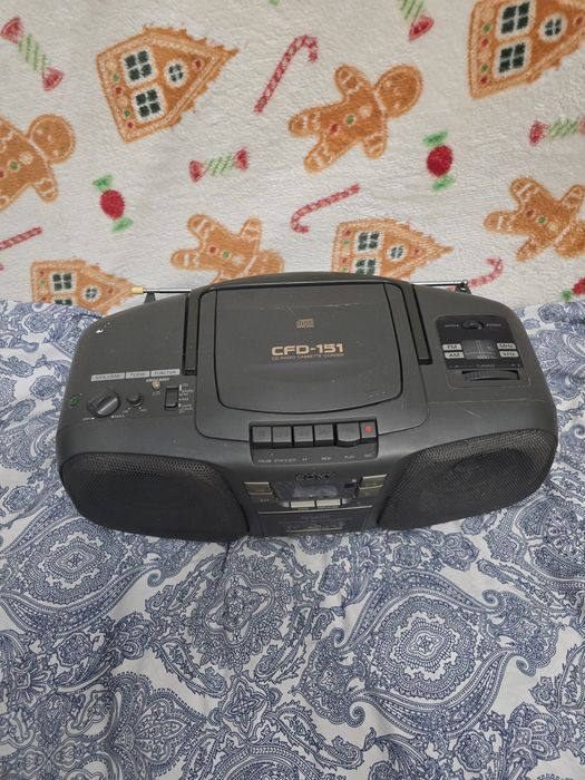 Radiocasetofon Sony, stare bună