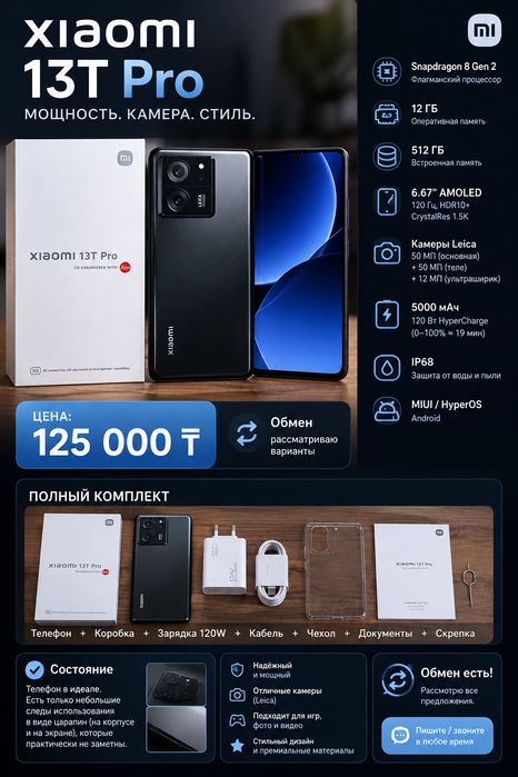Xiaomi 13T Pro 12/512