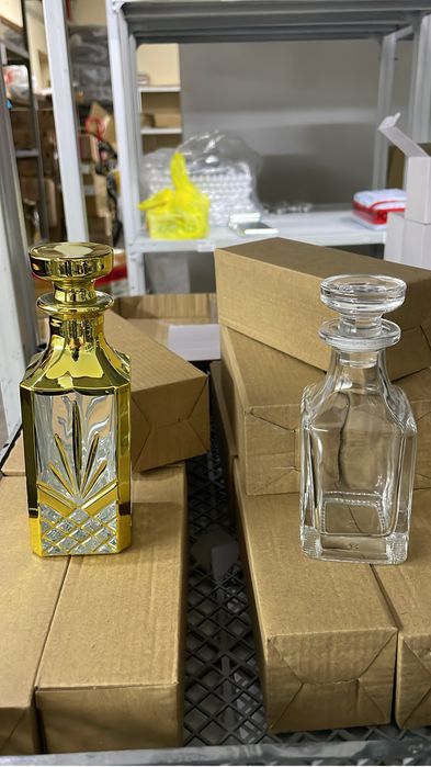Графины флаконы для масел и духов
