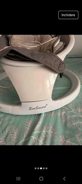 Balansoar Leagan electric  bebelusi muzica si bluetooth