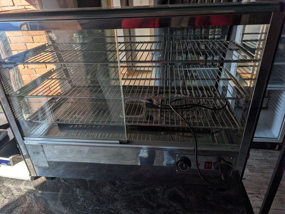 Vitrina calda 160L vitrina expunere