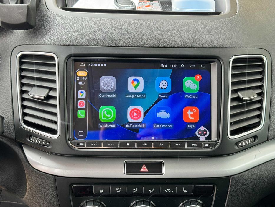 2GB/64GB Navigatie Skoda Octavia VW Golf 6 5 Passat B6 B7 Polo Carplay