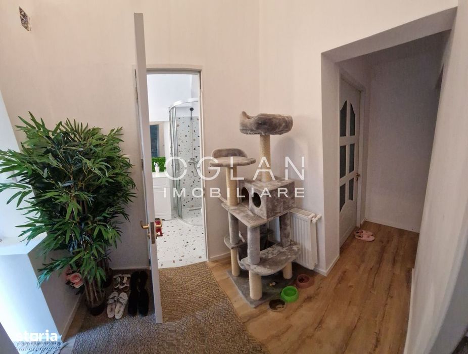 Apartament 2 camere la casă, renovat, curte proprie,  Terezian