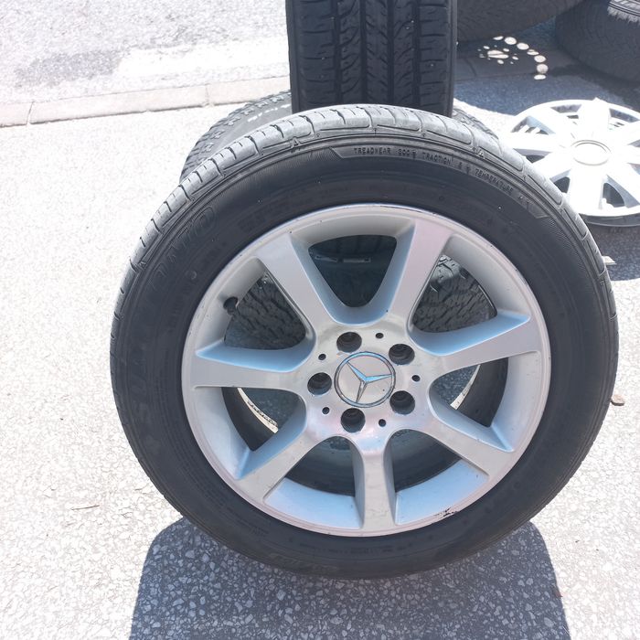 Алуминиеви джанти в комплект с летни гуми  205/55 R16