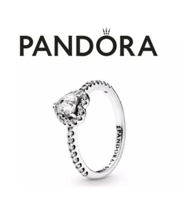 Пандора Серебряное кольцо в подарок девушке, помолвка,  день рождения