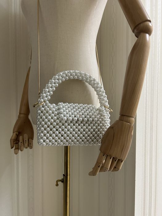 сумочка из жемчужных бусин