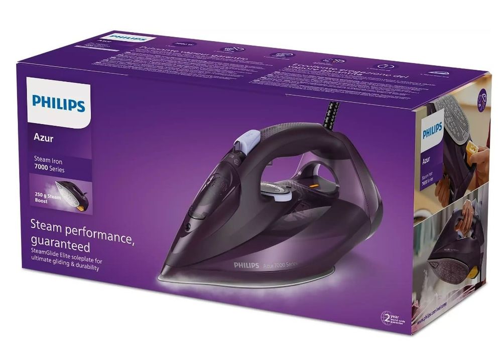 Утюг Philips DST7051/36

Мощность - 2800 Вт
Материал подошвы - нержаве