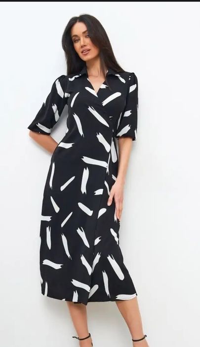 Платье с запахом