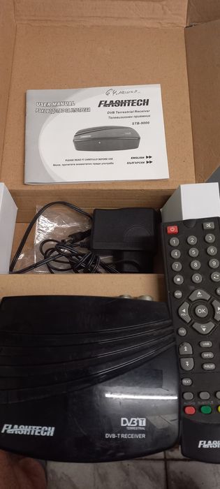 Цифров декодер,Приемник FLASHTECH STB-9000 за ефирна цифрова телевизия