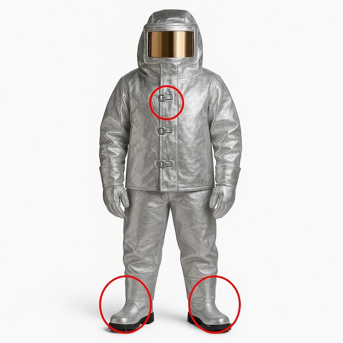Костюм ТОК-800 (теплозащитный огнестойкий костюм)