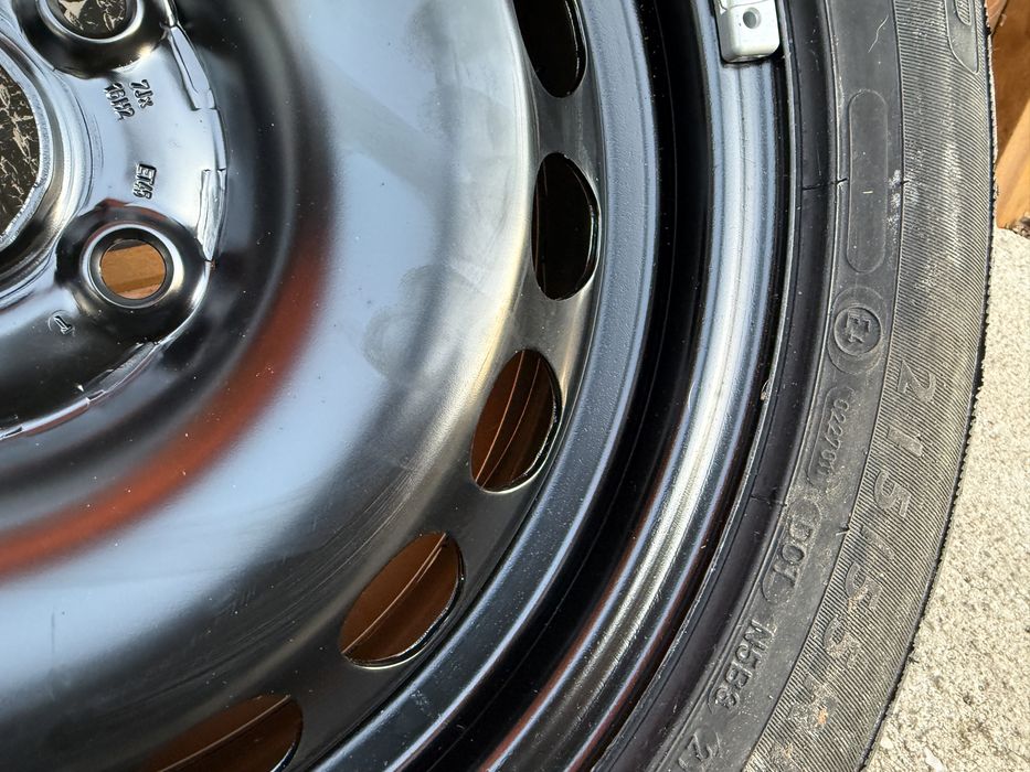 ЧИСТО НОВ КОМПЛЕКТ Авариен 16” Джанта с Гума за -VW/SEAT/SKODA/AUDI-