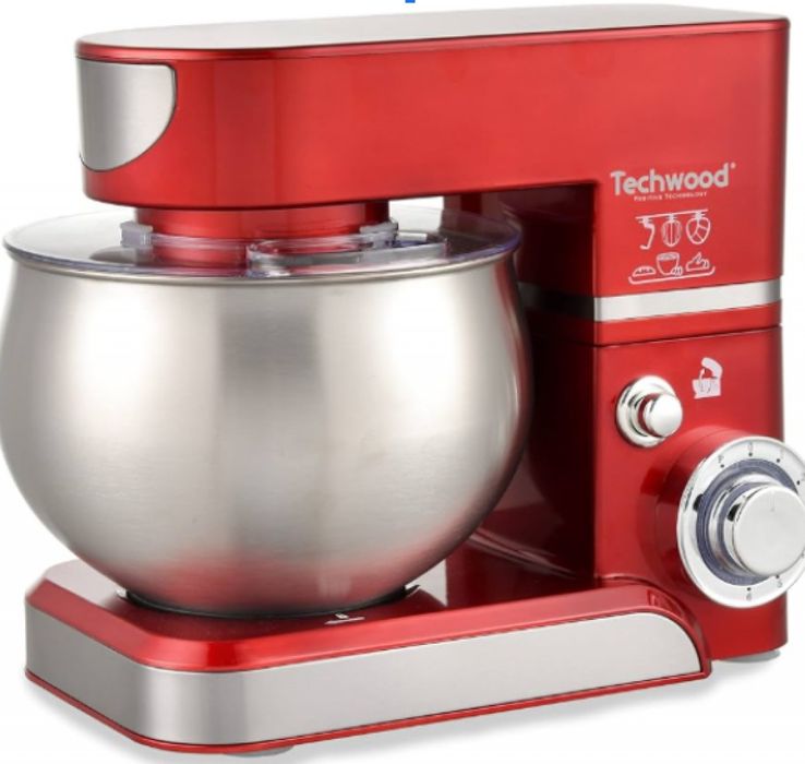 Планетарен миксер с купа от инокс Techwood