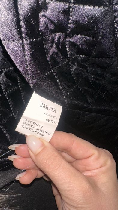 Пальто кашемировое