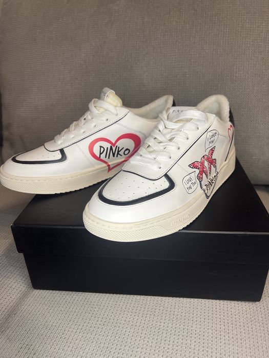 PINKO Sneakers Rodano Basket, marime 41, noi