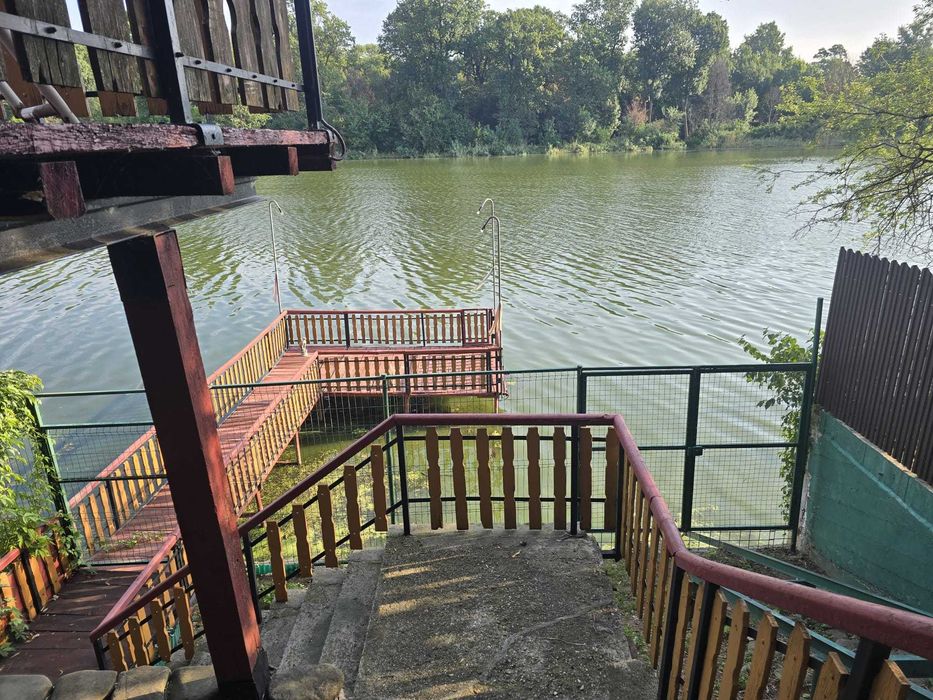 Vila Marta Bibescu cu piscina si deschidere lac Mogosoaia