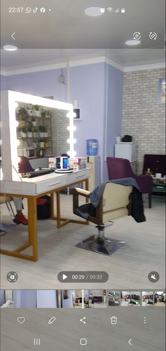 Кресло стул парикмахера салон