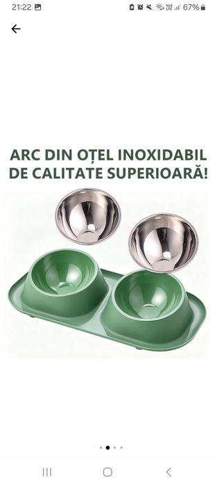 Vand litiera și set boluri pt pisici/caini