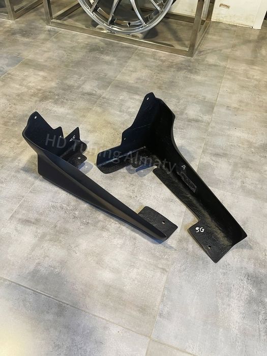 Клыки на пороги Subaru Forester SG Рестайлинг